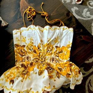 Zimmerman tank with spaghetti straps.